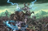 Night Elves vs Undead (plus Hydralisk)