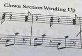 Clown section winding up
