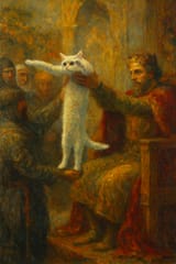 20250718_1548_Impressionist Cat Offering_remix_01k0fh53shev6rtanqb8x77ppy
