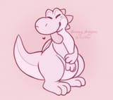 not really that pink but I thought the art was cute