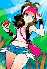 Hilda sweaty walk