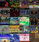SNES games 1994 with labels