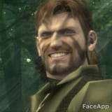 Snake smiling