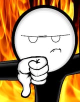 Thumbs down