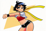 1girl, Scott pilgrim (style) s-1173513646