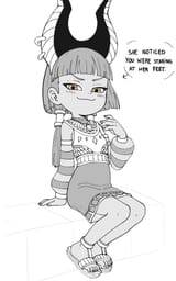 Anubia smug brat