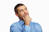 thinking man