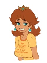 big chest brown tomboy princess