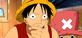 Thinking luffy