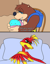 Kazooie birth