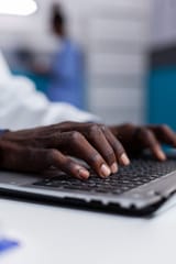 blackest nigger hands typing
