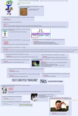 Anon gets angry about peacocks