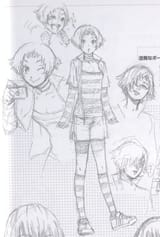 Dahlia Hawthorne Concept Art #01