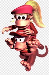 png-transparent-christmas-art-donkey-kong-country-2-diddys-kong-quest-diddy-kong-racing-donkey-kong-country-tropical-freeze-donkey-kong-country-returns-super-smash-bros-video-games-dixie-kong