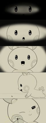 119254 - 5koma anon artist_unknown comic giant giantess macro micro plusle pokemon pov size_difference tdm