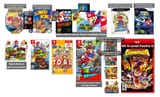 Mario timeline with labels