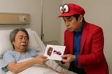 Shigeru Miyamoto and Yoshiaki Koizumi