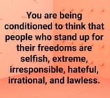 Those who still believe in American Freedom