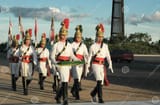 Brazil independence honor guard