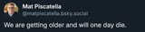 why did he say this