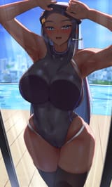 __nessa_pokemon_and_1_more_drawn_by_haska_user_gure4787__2afbcb234b6eff59cdc3cf9fd57c26bf