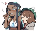 __gloria_and_nessa_pokemon_and_1_more_drawn_by_tirarizun__1c16ba53969512558a1ee979ff67ede7