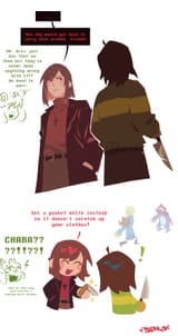 Kris and Chara knife