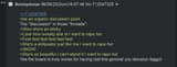 Anon describes most threads
