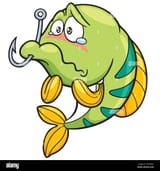 vector-illustration-of-fish-with-fishing-hook-G3GHM1