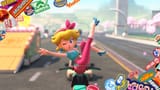 Peach bust buff