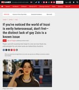 eerily heterosexual - PC Gamer - Justin Wagner 2025