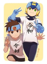 __megaman_exe_and_lan_hikari_mega_man_and_1_more_drawn_by_tok_nuts__8f032bc2ca9b845780b25f912dd6d718
