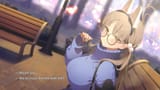 Moe Blue Archive L2D glasses hair twirl (1)