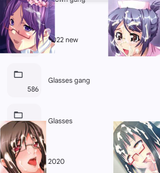 Onaholes with glasses