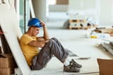 sad worker