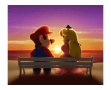mario peach couple