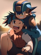 __megaman_exe_and_lan_hikari_mega_man_and_1_more_drawn_by_3suisousui__48baeb77e81a6f53d5ba9daa56b091b3