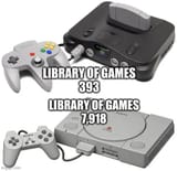 N64 vs PS1 Games