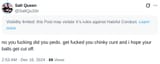 tranny melty over pedogod
