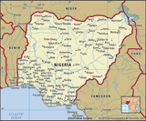 Nigeria map