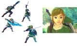 skyward sword link art vs in game