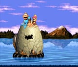 Donkey-Kong-Country-3-Dixie-Kongs-Double-Trouble-Kiddy-K.-Rool-Queen-Banana-Bird-ending