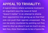Appeal to Triviality