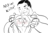 12709 - blush crossover dialogue kiss link marody medli mike_tyson mike_tyson_mysteries the_legend_of_zelda