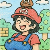 20250716_0801_Female Mario Laughter_simple_compose_01k09n52d8f2485mrwfn1avjhk