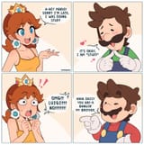 __mario_luigi_and_princess_daisy_mario_drawn_by_cremanata__sample-722af317dca280cd00fc6e2ed8dfa8e4