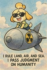 20250705_2253_Joyful Isabelle&#039;s Missile Ride_simple_compose_01jzexrd1mex59njgvt3m78afe