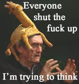 trying to think