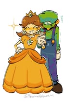 __luigi_and_princess_daisy_mario_drawn_by_pleasure2death__sample-ef827532aff162d1e0707df2afad25d7