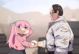 bocchi armstrong handshake